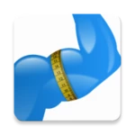 body measurement & bmi tracker android application logo